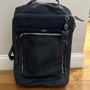 Tumi nylon carryon suitcase